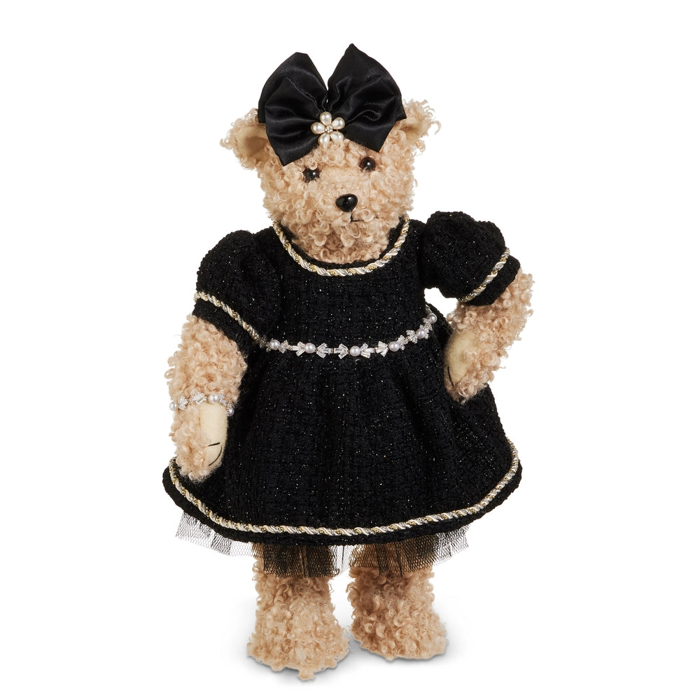 Bear in Dress with Bow