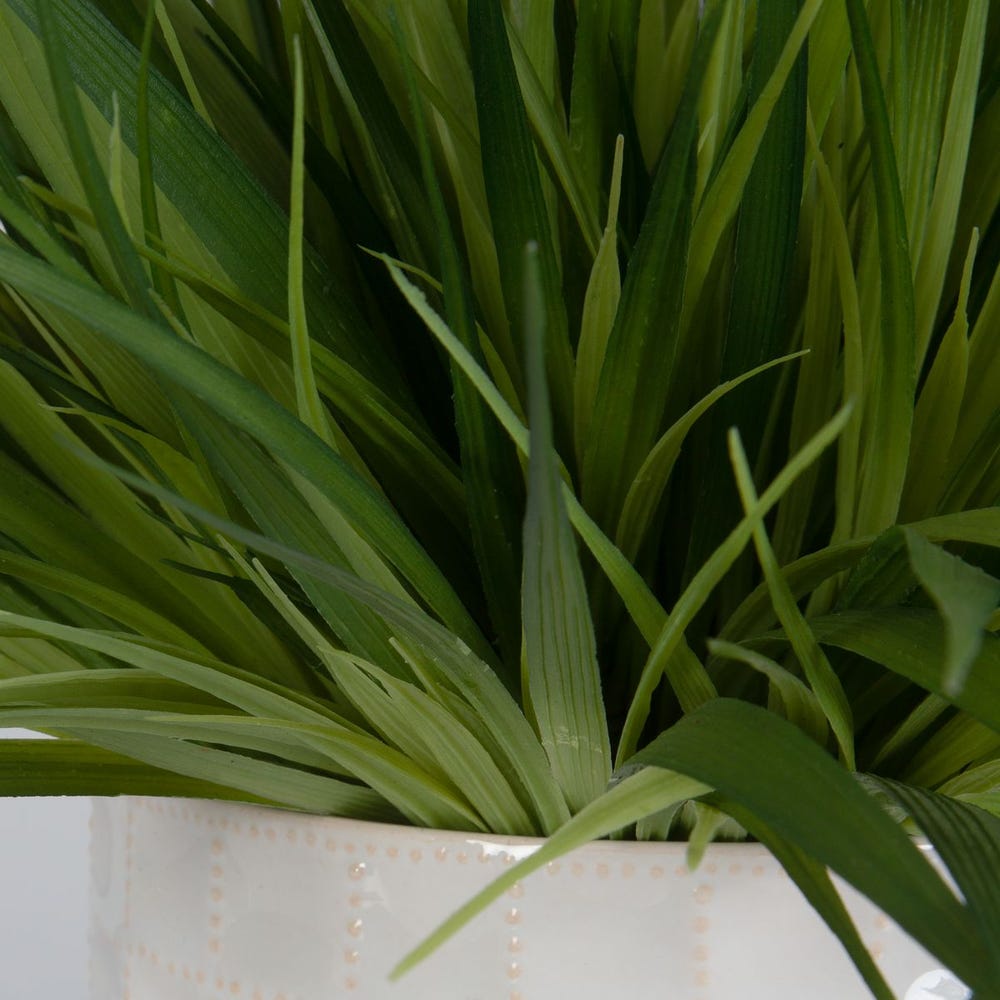 White Ceramic Potted Greenery, 2 sizes