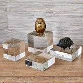 Square Crystal Riser, 2 Sizes