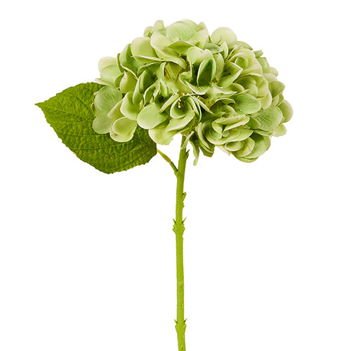 Real Touch Green Hydrangea Stem