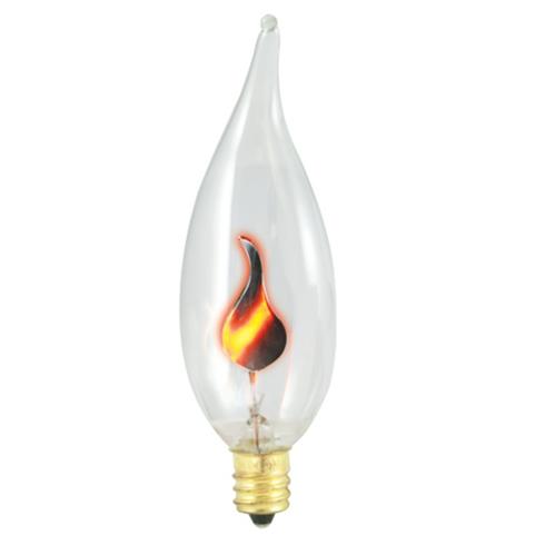 Flame Flicker Candelabra - 3 watts / 2700k