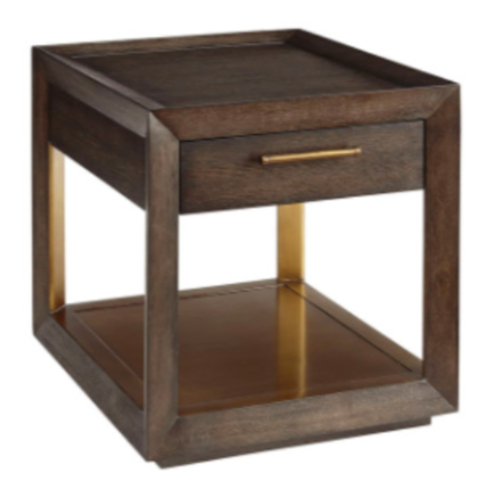 Wood Side Table