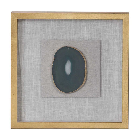 Green Agate Shadowbox