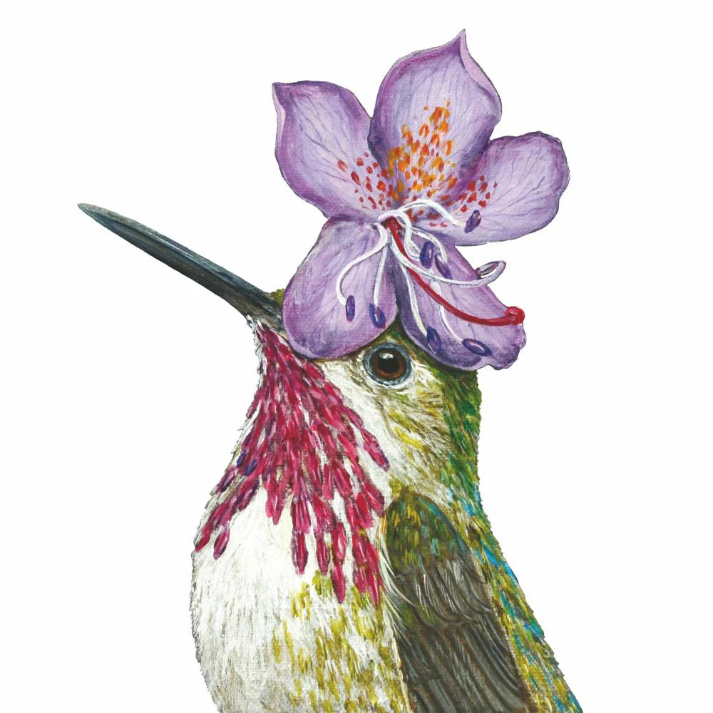 Cocktail Napkins - Hummingbird