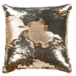 Gold / Champagne Sequin Pillow