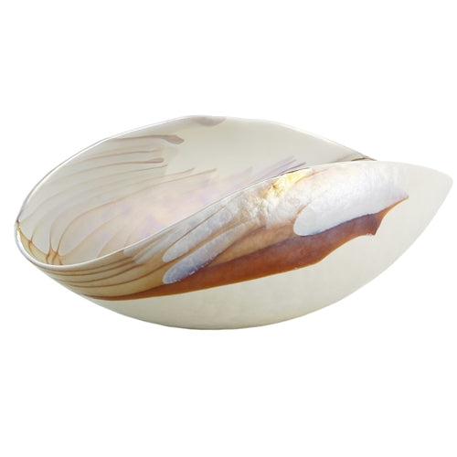 Ivory and Amber Bowl