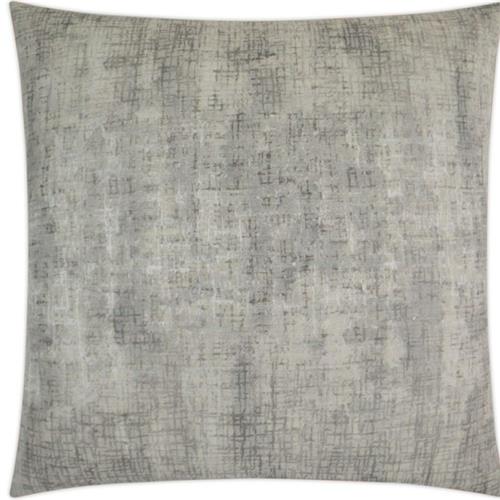 Grey Textured Pillow - 24 x 24