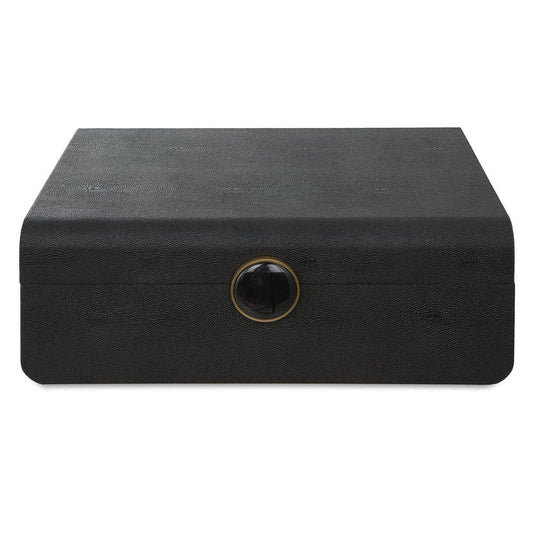 Black Shagreen Box