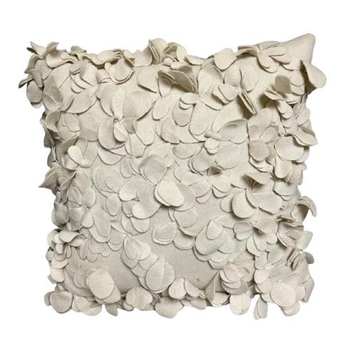 Ivory Flower Pillow