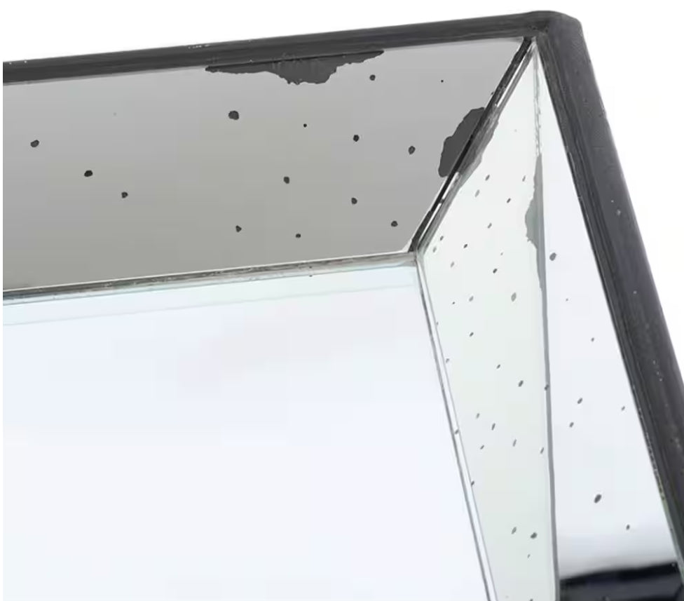 Antique Mirrored Square Tray