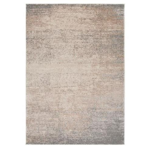 Taupe and Brown Rug 7'10"x10'2"