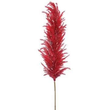 Grass Spray - 53" Burgundy Two Toned