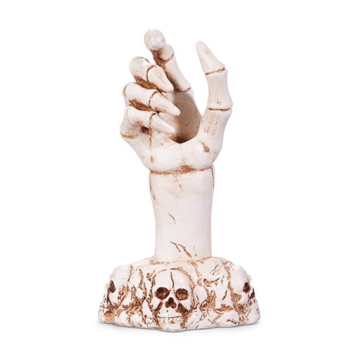 Skeleton Hand Candle Holder