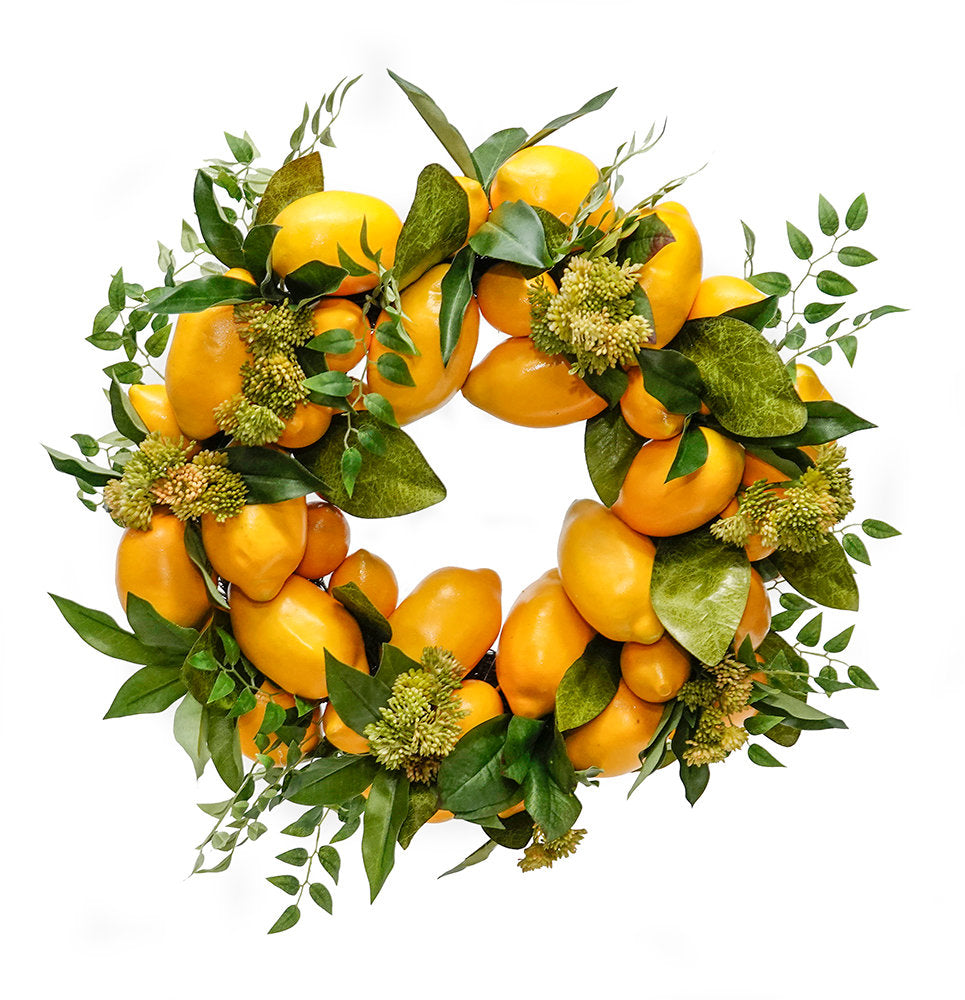 Lemon Wreath - 18"