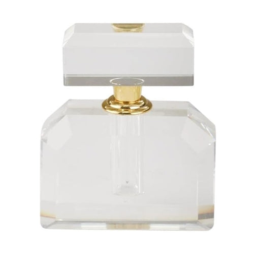 Crystal and Gold Perfume Bottle