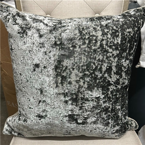 Grey Velvet Metallic - 22 x 22