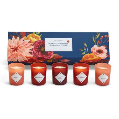 Blooms & Berries Candles S/5