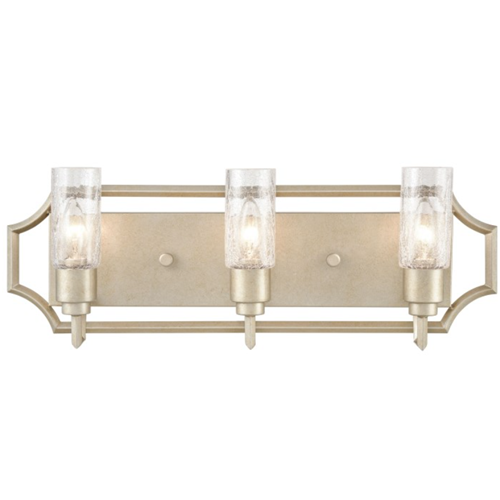 Silver Metal Vanity Light