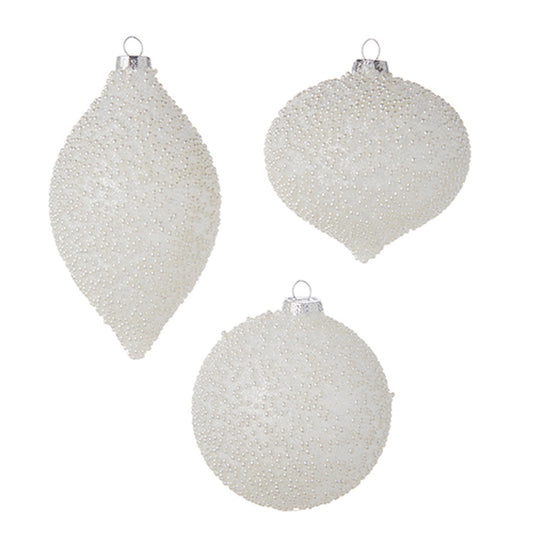 Pearl Ornaments, 3 Style Options