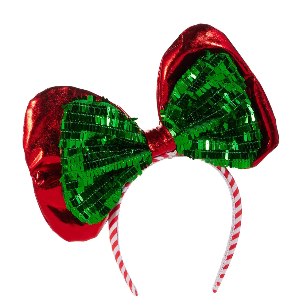 Sequin Bow Headband