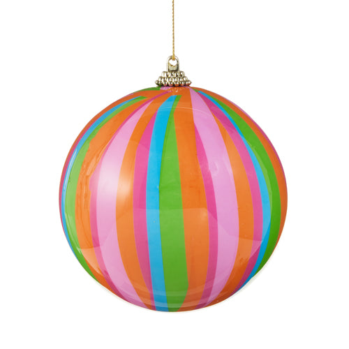Stripe Ball Ornament