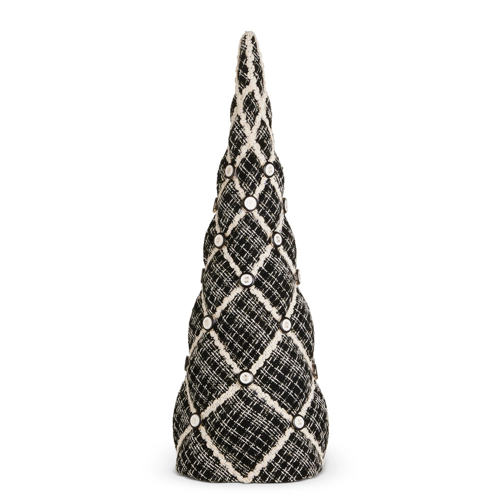 Tree - Black Tweed Cone