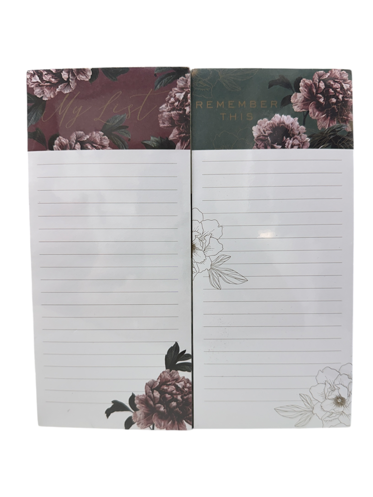 Magnetic Note Pad, 2 Style Options