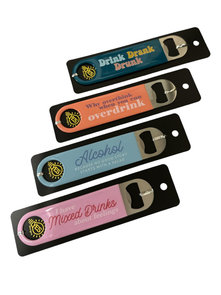 Dirty Words Bottle Opener, 4 Style Options