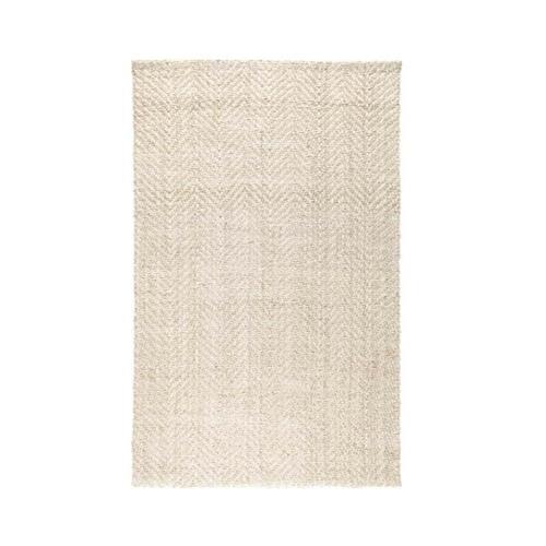 Ivory Jute Herringbone Rug 8x10