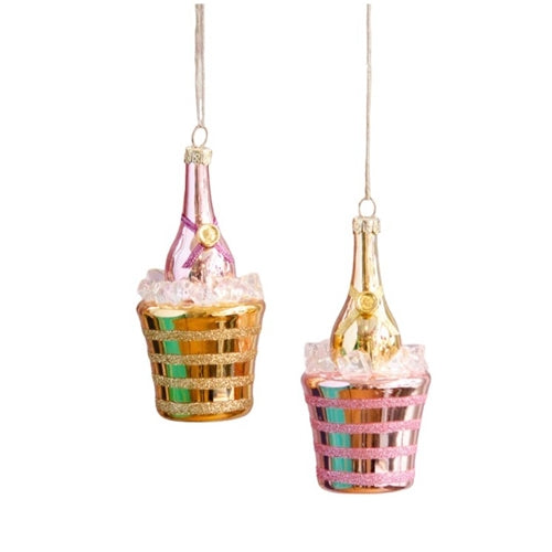 Ornament - Buckets of Bubbly, 2 Styles