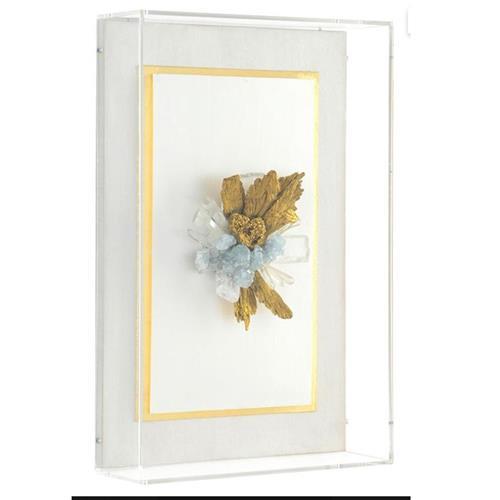 Blue Quartz Shadowbox