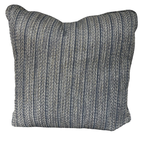 Blue Woven Pillow