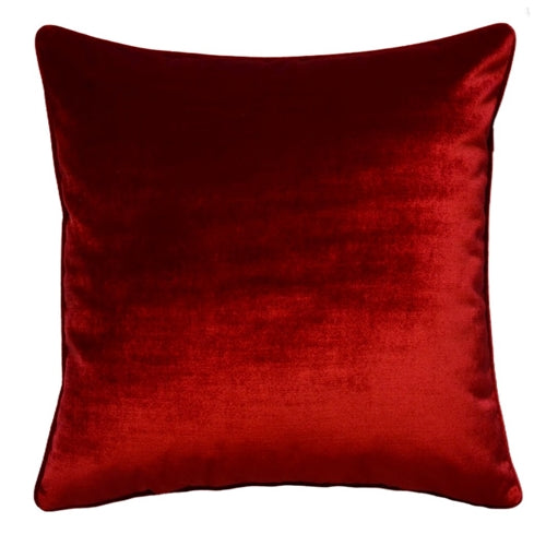 Castle Hill Zain Solid Red Pillow