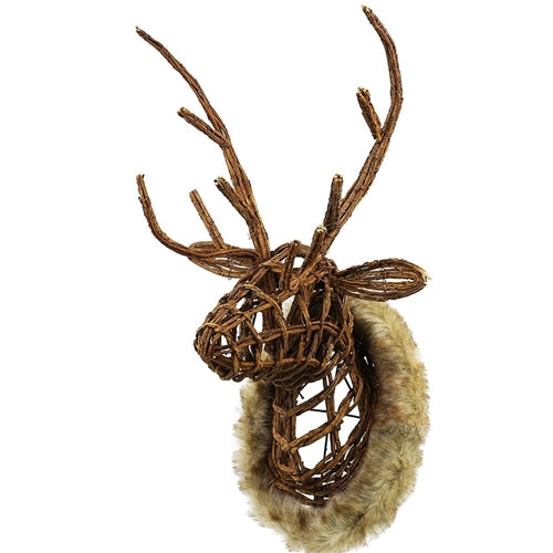 Deer Head - Mounted Christmas Accessory