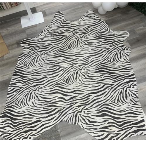 Chocolate Zebra Cowhide