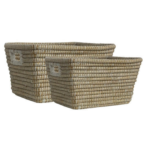 Rivergrass Rectangular Basket, 2 sizes