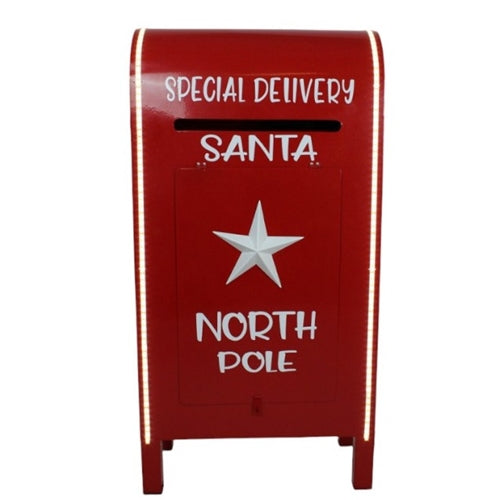 Retro Jumbo North Pole Special Delivery Mailbox