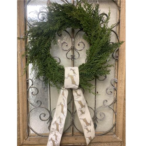 Custom - Faux Cedar Wreath