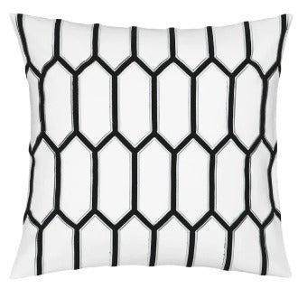 Jonah 22x22 Pillow - Black