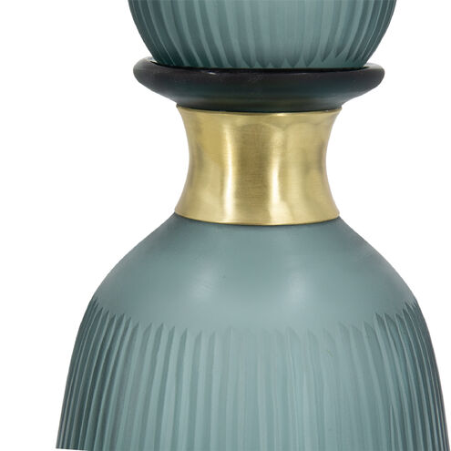 Grey/Teal Bottle with Ball Lid, 2 Size Options