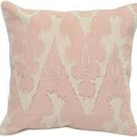 Blush Ikat Pillow