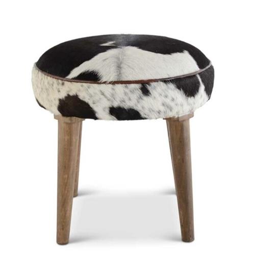 Cow Hide Stool