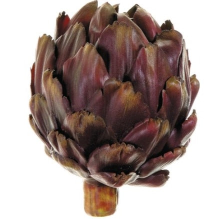 Faux Artichoke - Eggplant/Green