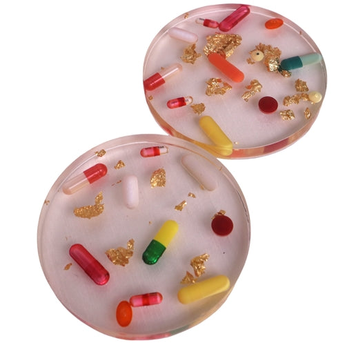 Pill Coaster - Set of 2