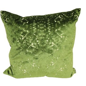 Green Velvet Pillow 24x24