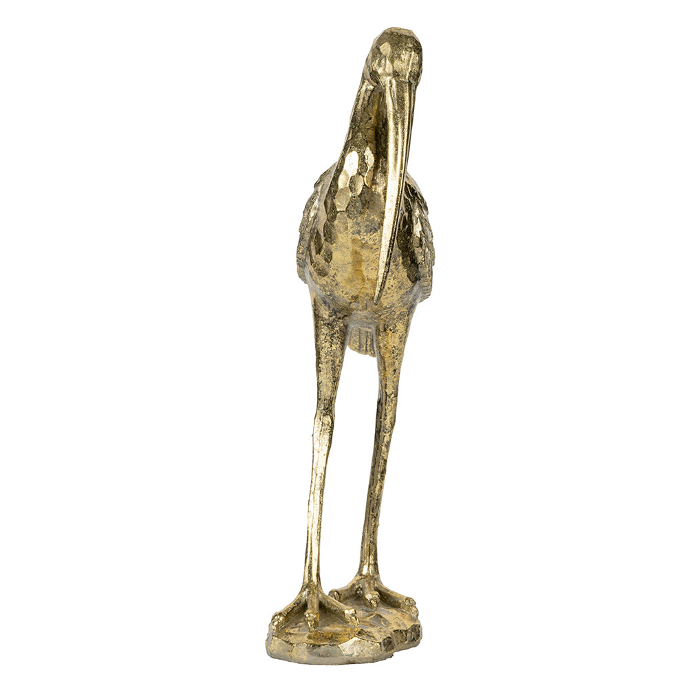 Standing Antique Gold Figurine