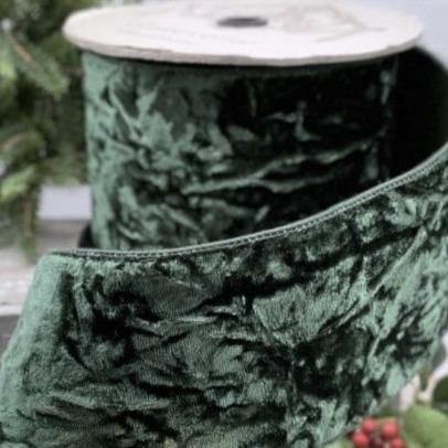 Crushed Velvet - Green