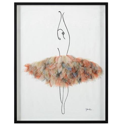 Tutu Ballerina Wall Art