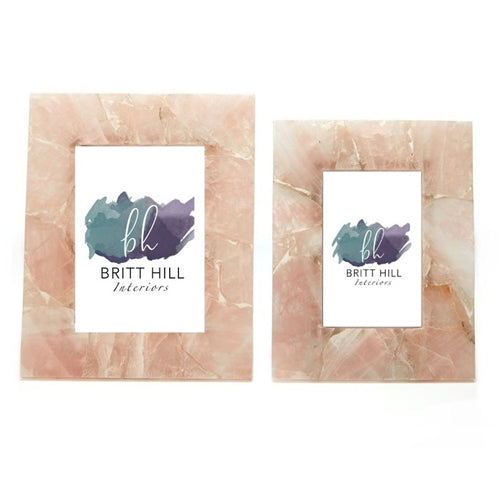 Pink Quartz Frame, 2 Size Options