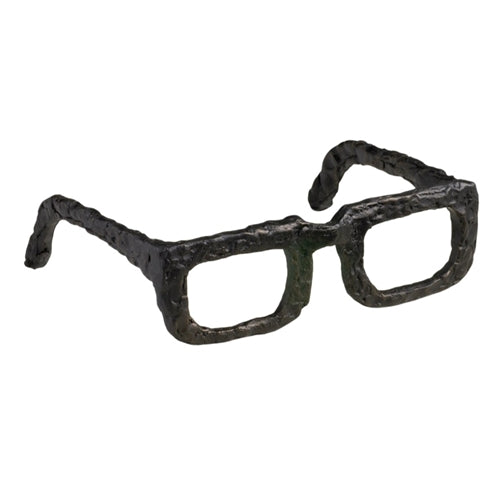 Black Hammered Iron Glasses